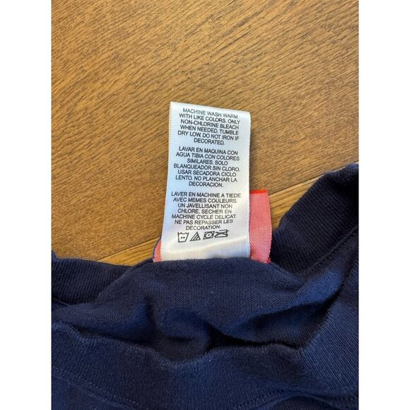 Reebok Y2K Dallas Cowboys NFL Football Men's L Long Sleeve Shirt Navy Logo EUC - Picture 6 of 7